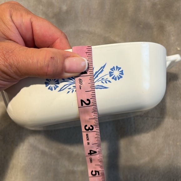 Corningware White Casserole Set with Blue Floral Design - Picture 7 of 7